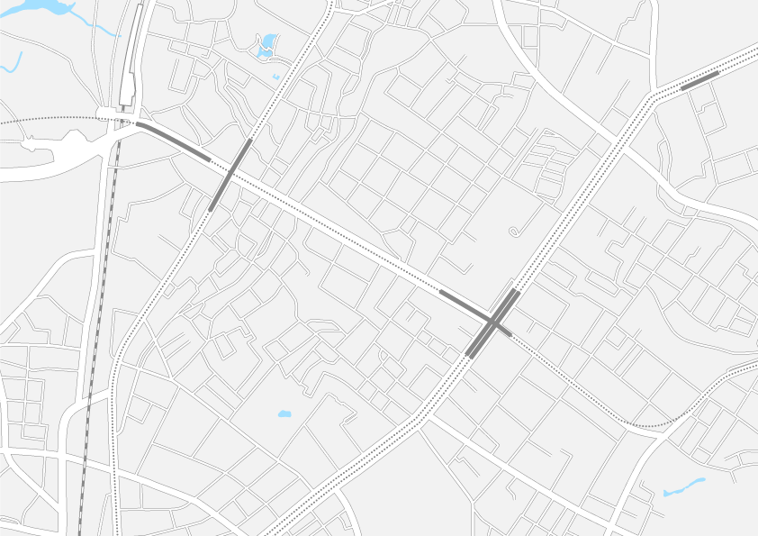 東京 表参道の道路地図 フリー素材を無料ダウンロード 地図素材を販売 今八商店