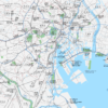 東京広域 地図素材