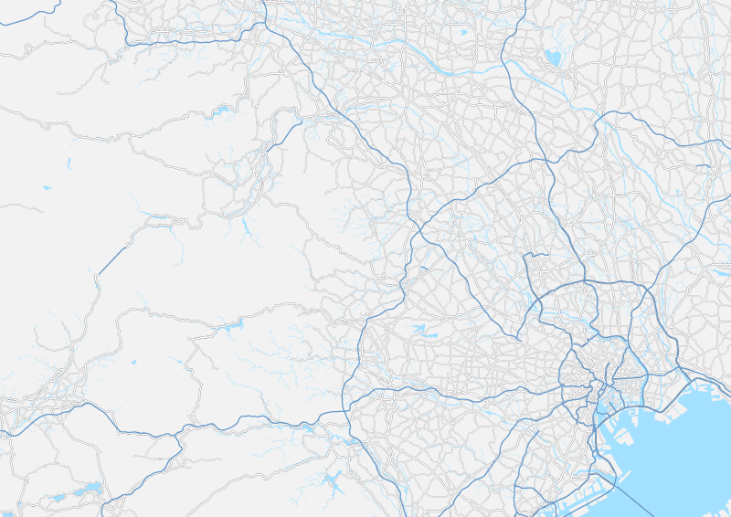 埼玉県 道路地図 aiデータ（東京都含む）｜ 地図素材を販売 今八商店