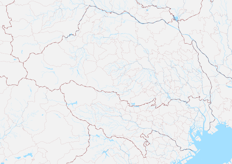 埼玉県 道路地図 aiデータ（東京都含む）｜ 地図素材を販売 今八商店