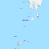 鹿児島県 市区町村別 白地図