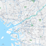 大阪広域 地図素材